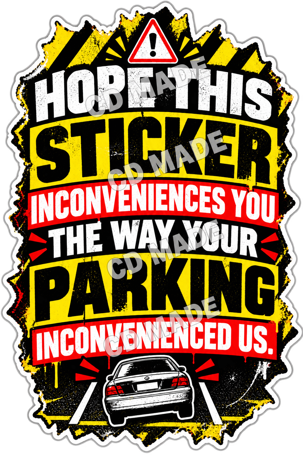 Bad Parkers- Random Sticker Pack